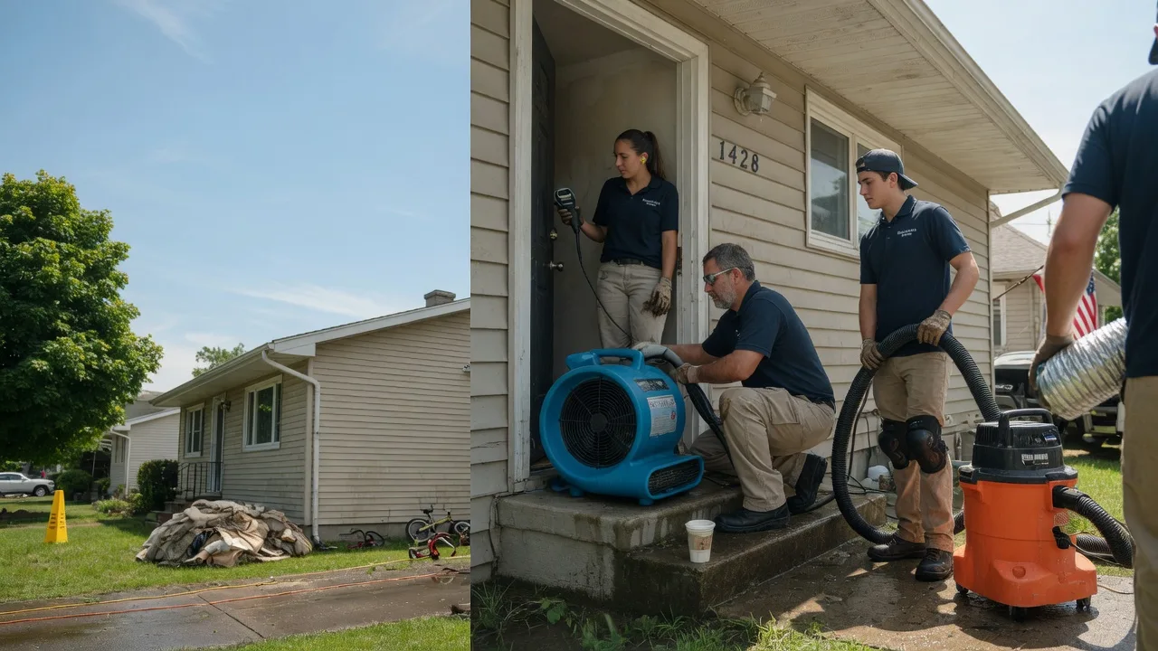 Water Damage Restoration in Belle Center, OH near me